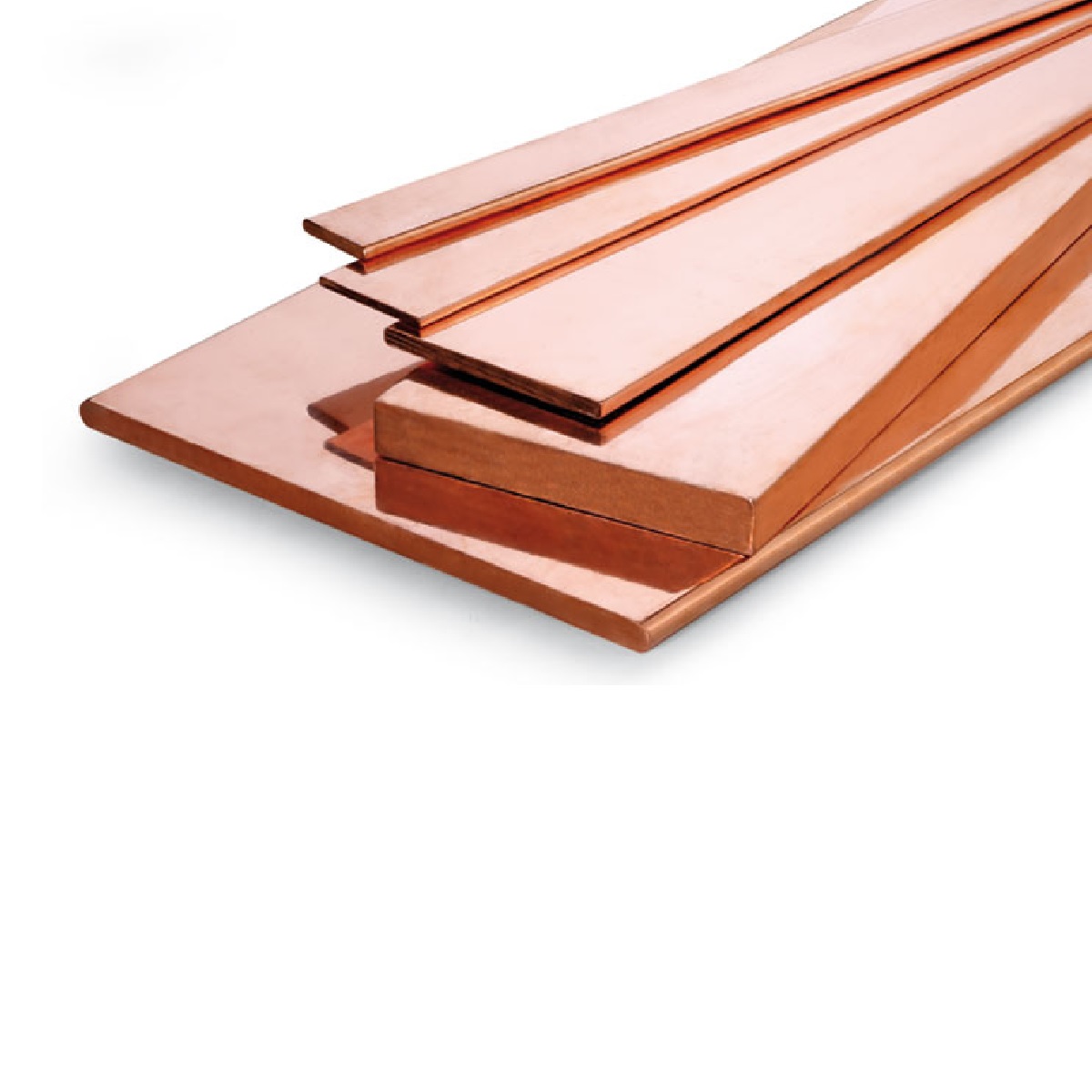 BARRAMENTO COBRE  97A 1/2 X 1/8(12,7MM X 3,17MM)39,05MM2 METRO