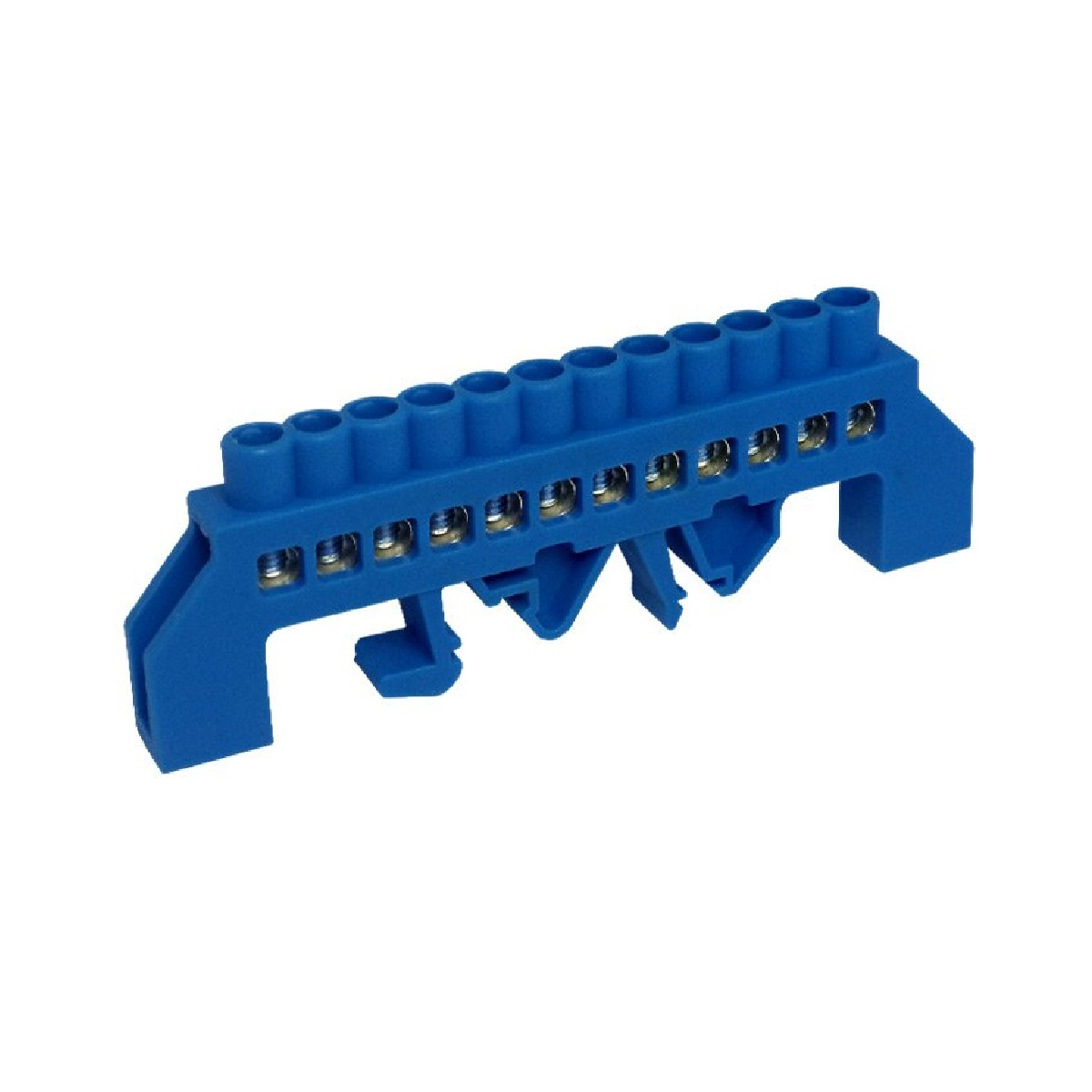 BARRAMENTO NEUTRO 12 LIGAÇÕES ATÉ 10MM TRILHO DIN SIBRATEC/JNG