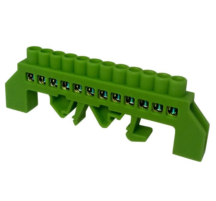 BARRAMENTO TERRA 12 LIGAÇÕES ATÉ 10MM SIBRATEC/JNG