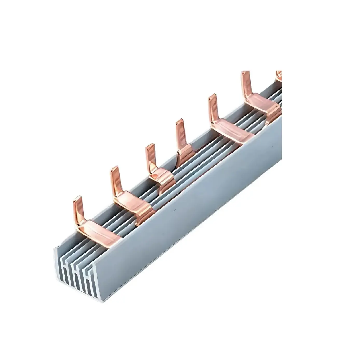 BARRAMENTO TIPO PINO  3P X 4 DISJUNTORES DIN TRIFASICO 80A