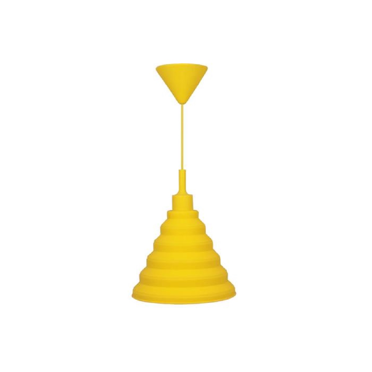 PENDENTE TASCHIBRA MAKE COLOR E-27 AMARELO