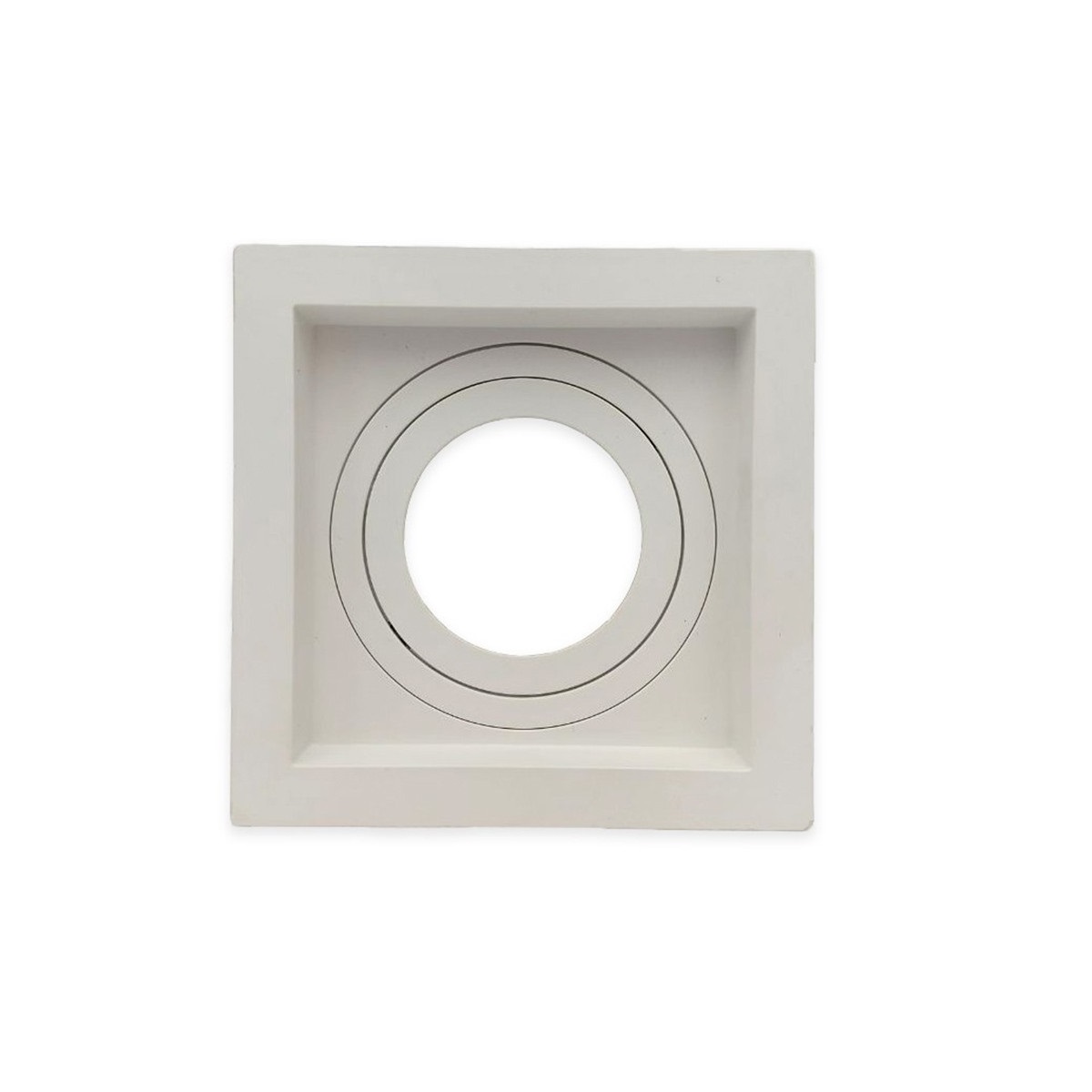 EMBUTIDO AR111 1LAMP QUADRADO BRANCO C/RECUO SAVE