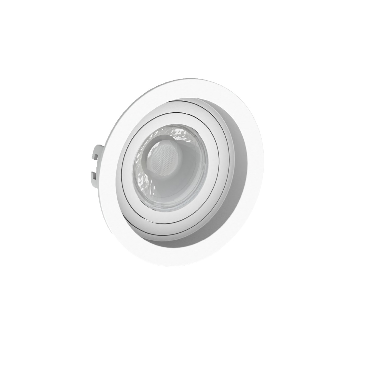 EMBUTIDO DICROICA REDONDO BR C/RECUO PLASTICO SAVE