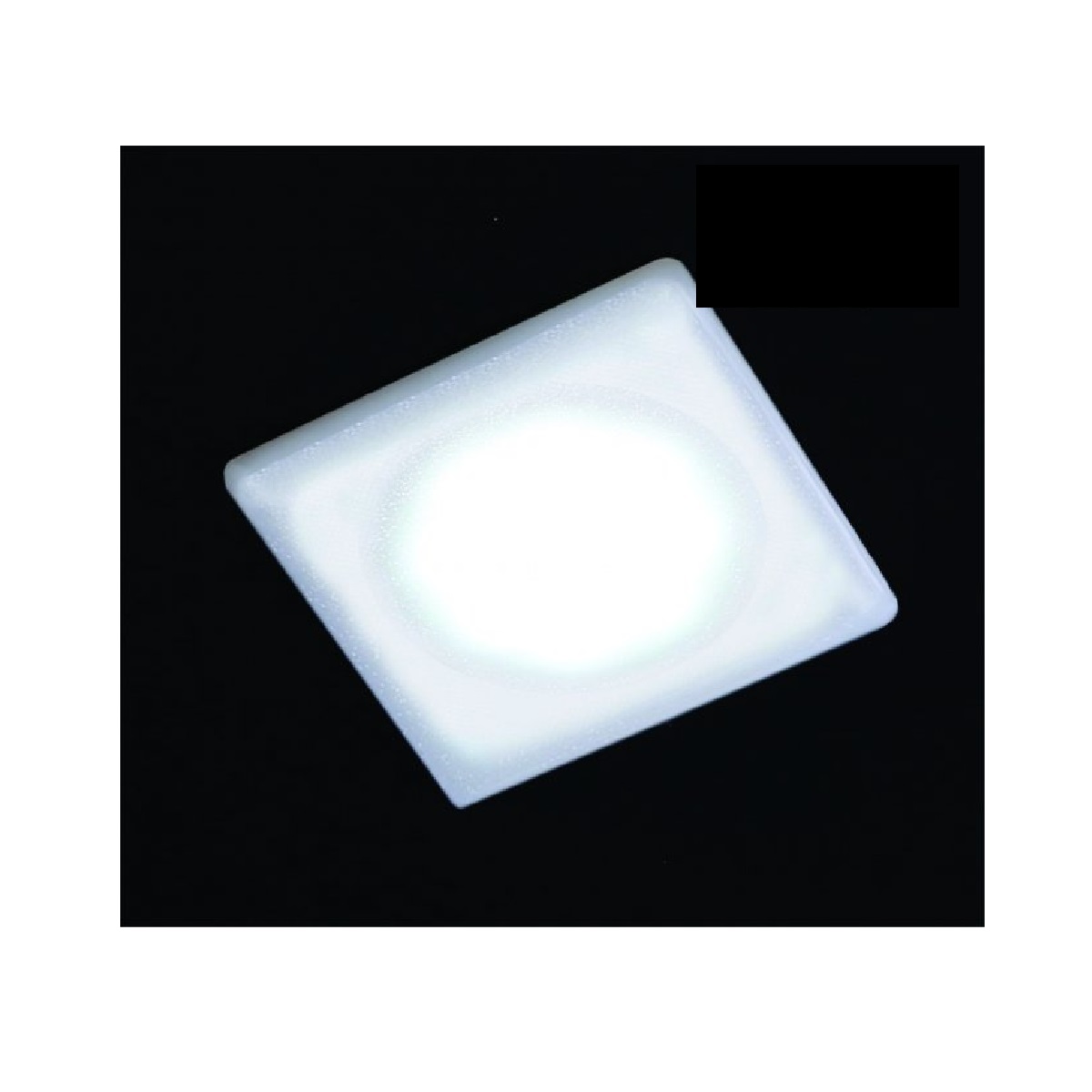 SPOT LED EMB QUADRADO  3W 6000K BRANCO SOLU TTT