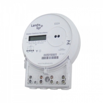 MEDIDOR DE CONSUMO (KWH)   MONOFASICO 1/2 240V 15/100A