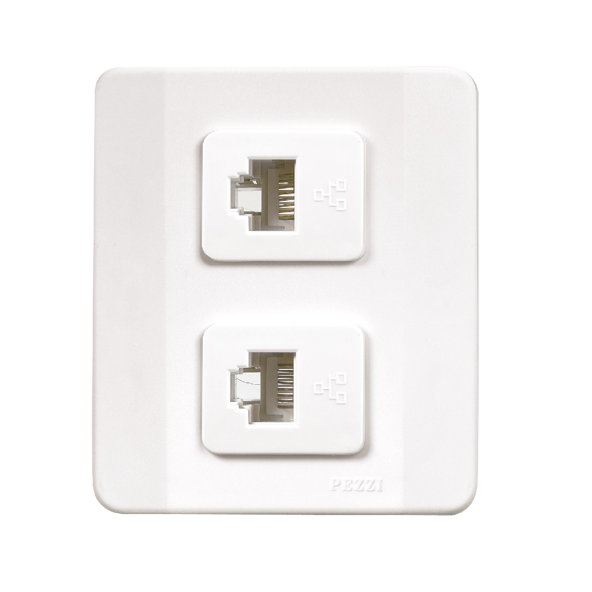 CONJ LINHA EXT+ CAIXA BR RJ 45+RJ 45 C/CON PEZZI