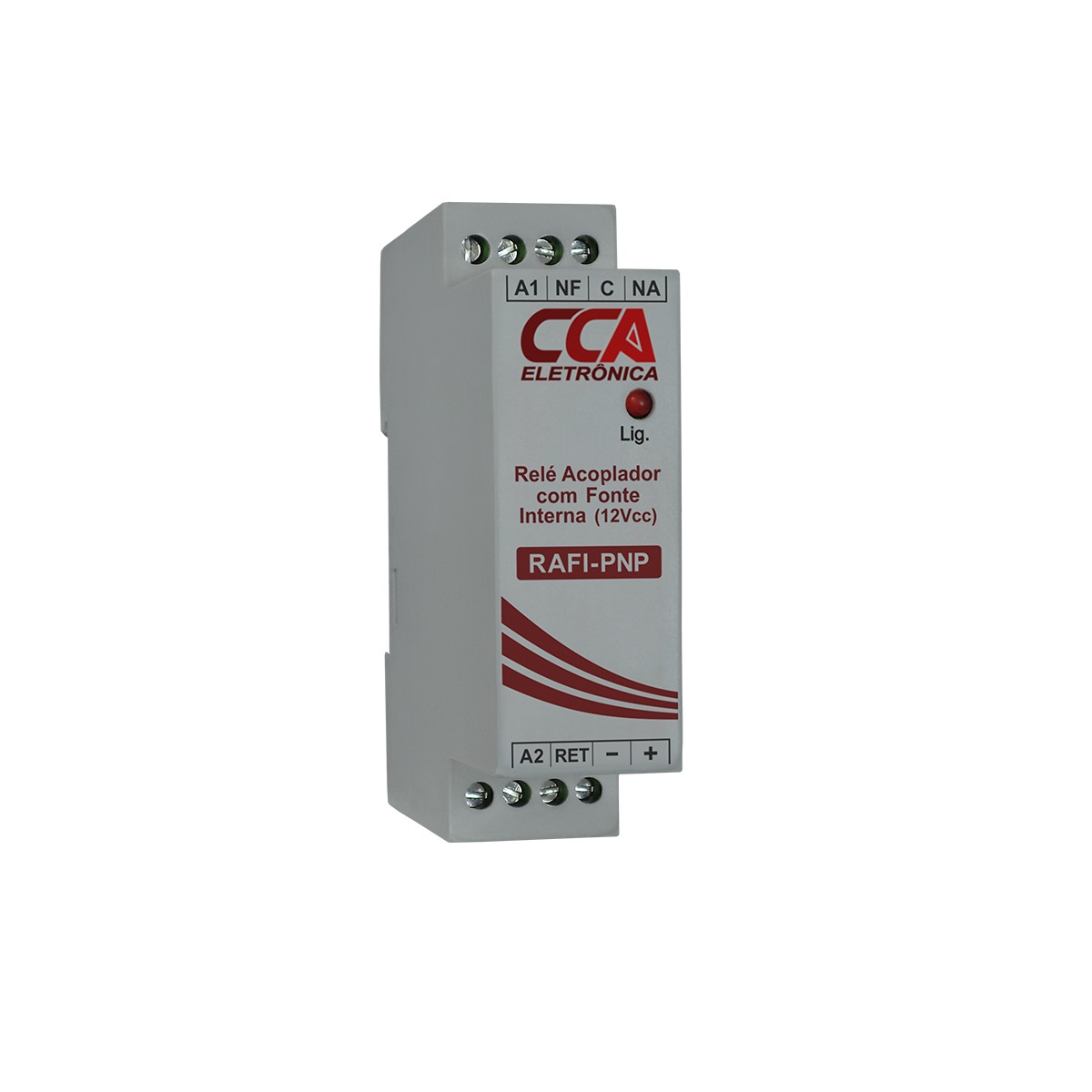 RELE ACOPLADOR COM FONTE INTERNA-RAFI-PNP 220-12V