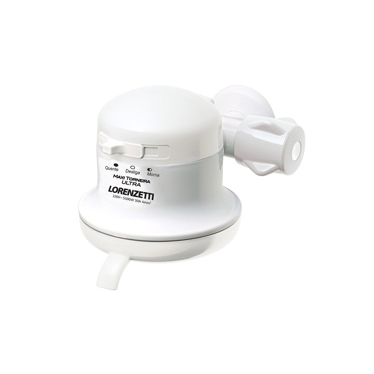 TORNEIRA ELETRICA PAREDE MAXI ULTRA 3 TEMPERATURAS 5500W LORENZETTI