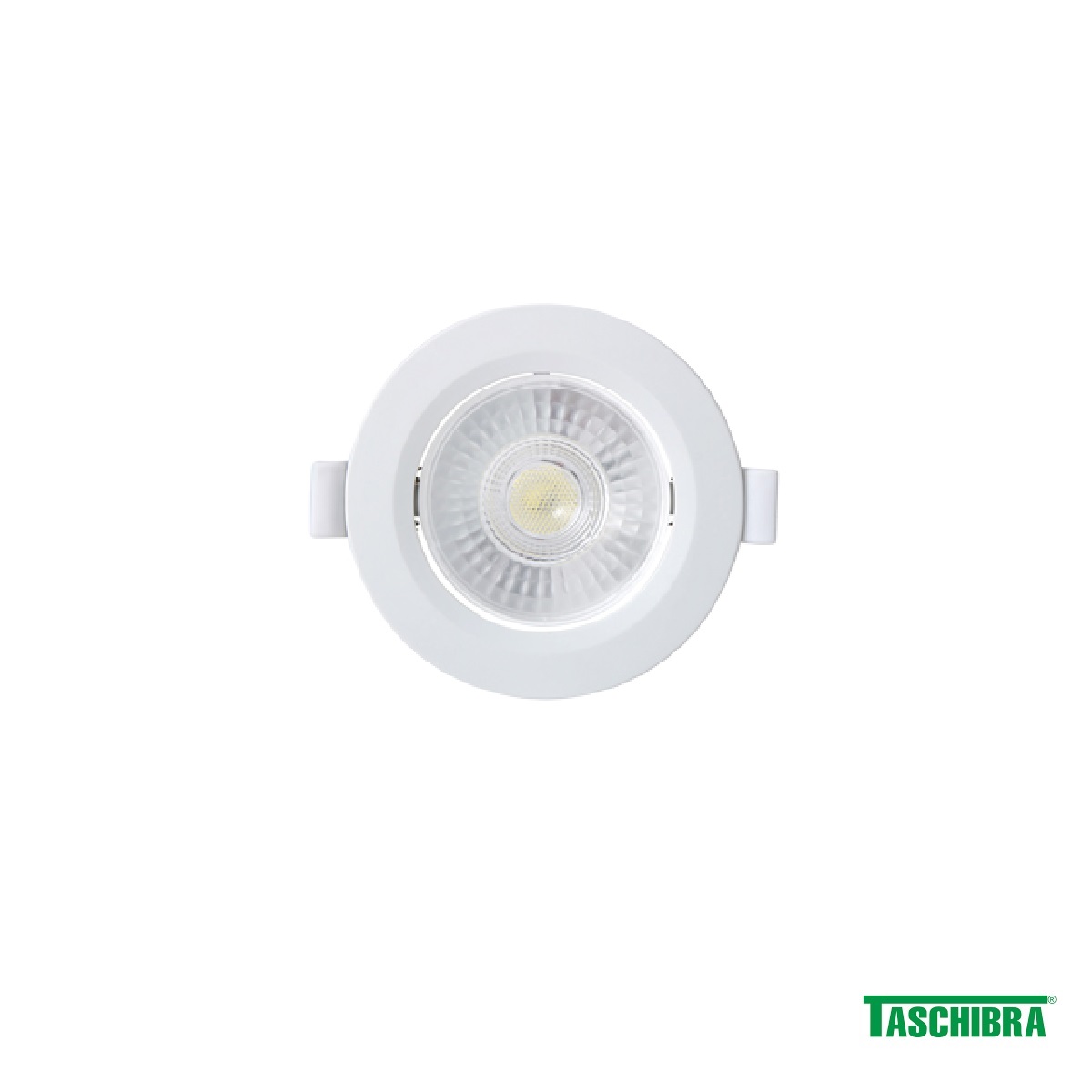 SPOT EMBUTIR REDONDO BRANCO ALLTOP LED 3000K  7W - TASCHIBRA
