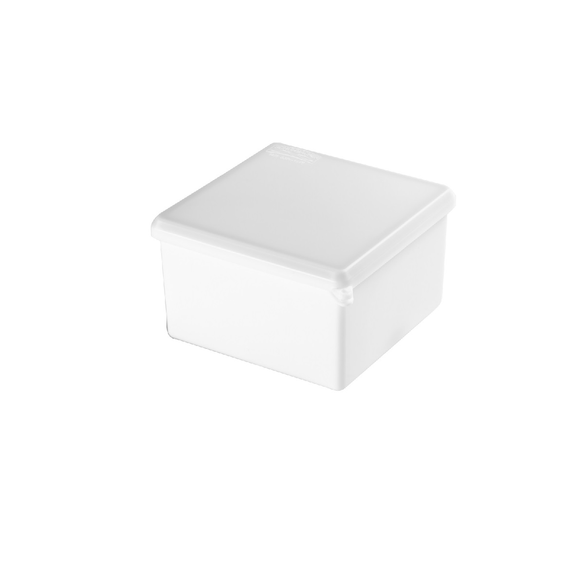 CAIXA COMANDO PLASTICA  8X8X5CM BRANCA OPACA IP66 - SCHUMACHER