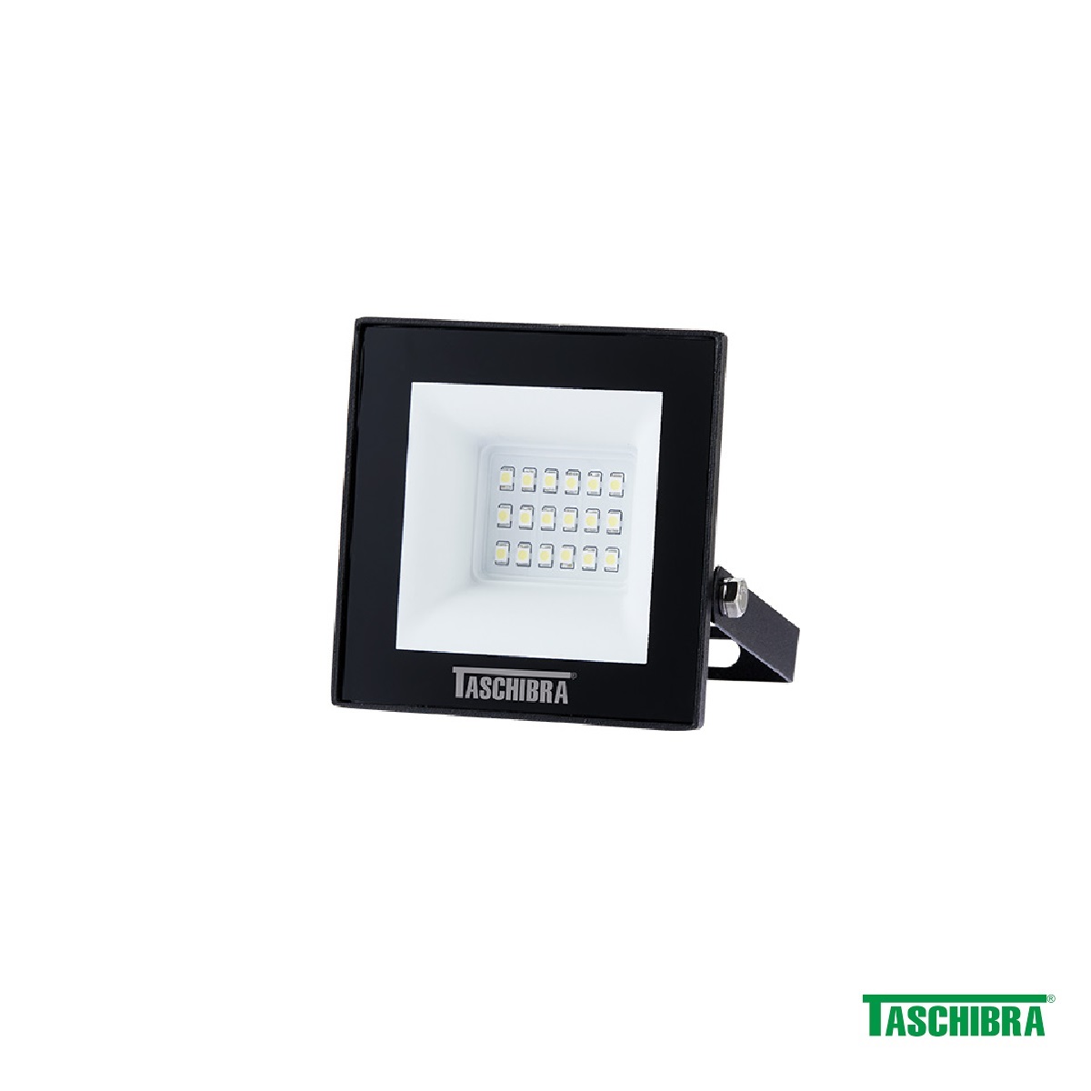 PROJETOR  LED 10W 6500K PRETO TASCHIBRA