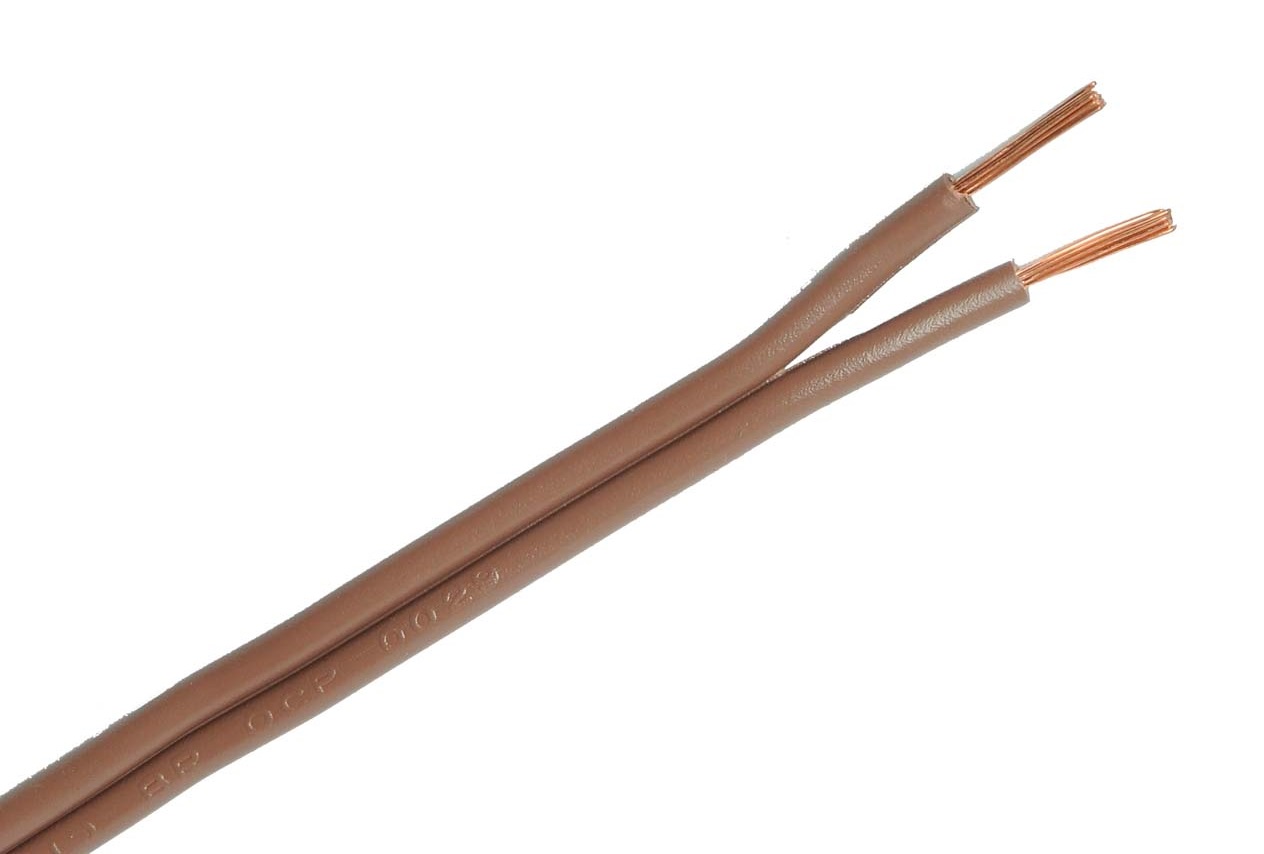 FIO PARALELO  2X 1,5 MM  MARROM BOBINA