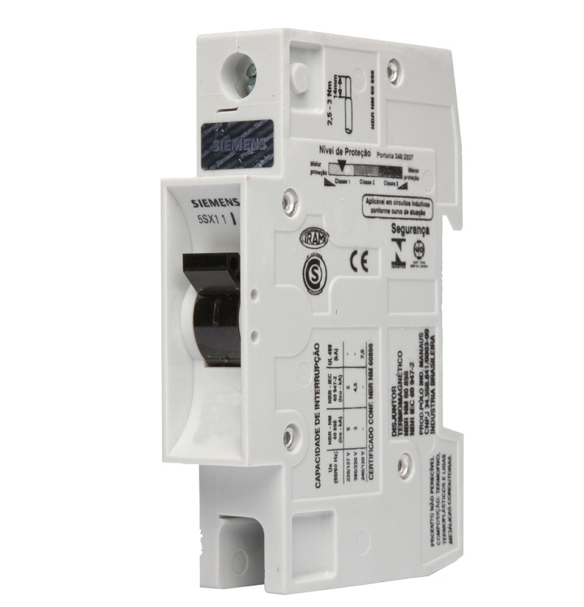 DISJUNTOR  DIN 1X16A IRIEL/SIEMENS