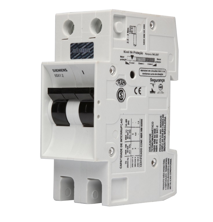 DISJUNTOR  DIN 2X16A IRIEL/SIEMENS