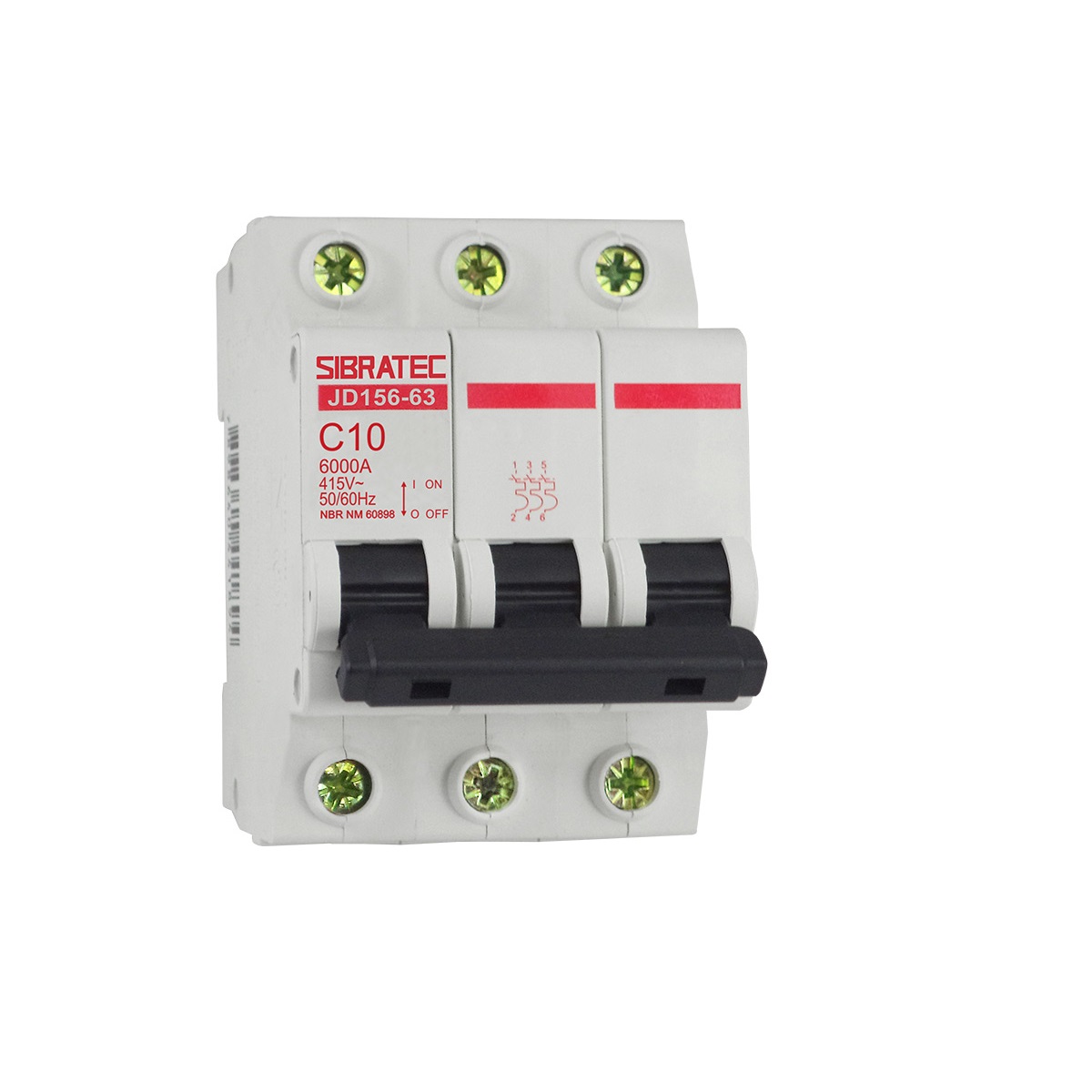 DISJUNTOR  DIN 3X10A SOPRANO