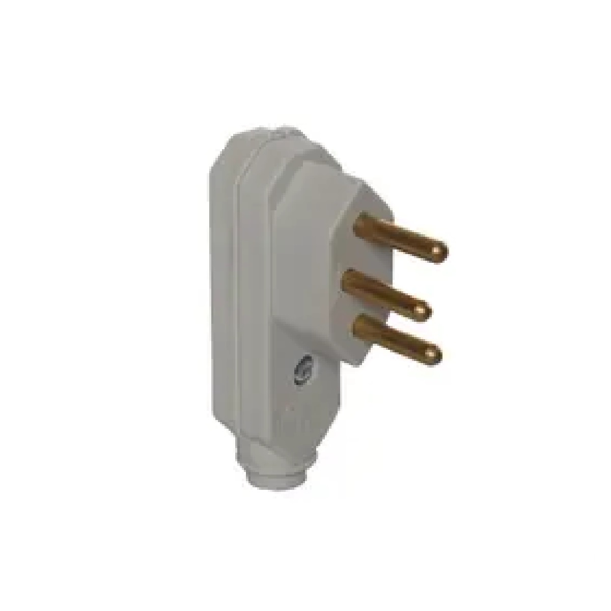 PINO ABNT 2P+T 10A  CINZA VERTICAL PLD17-3 MARGIRIUS