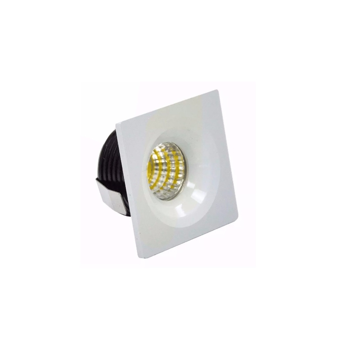 SPOT LED EMB QUADRADO  1W/3W 3000K MINI MBLED
