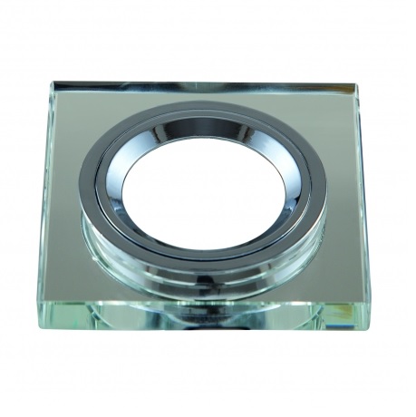 EMBUTIDO DICROICA CRISTAL QUADRADO GU10 BLUMENAU