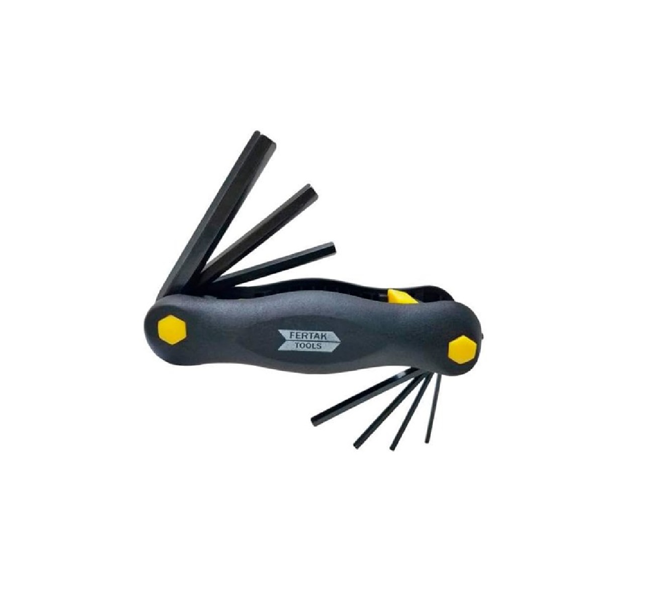 KIT DE CHAVE HEXAGONAL CANIVETE 7 PCS FERTAK