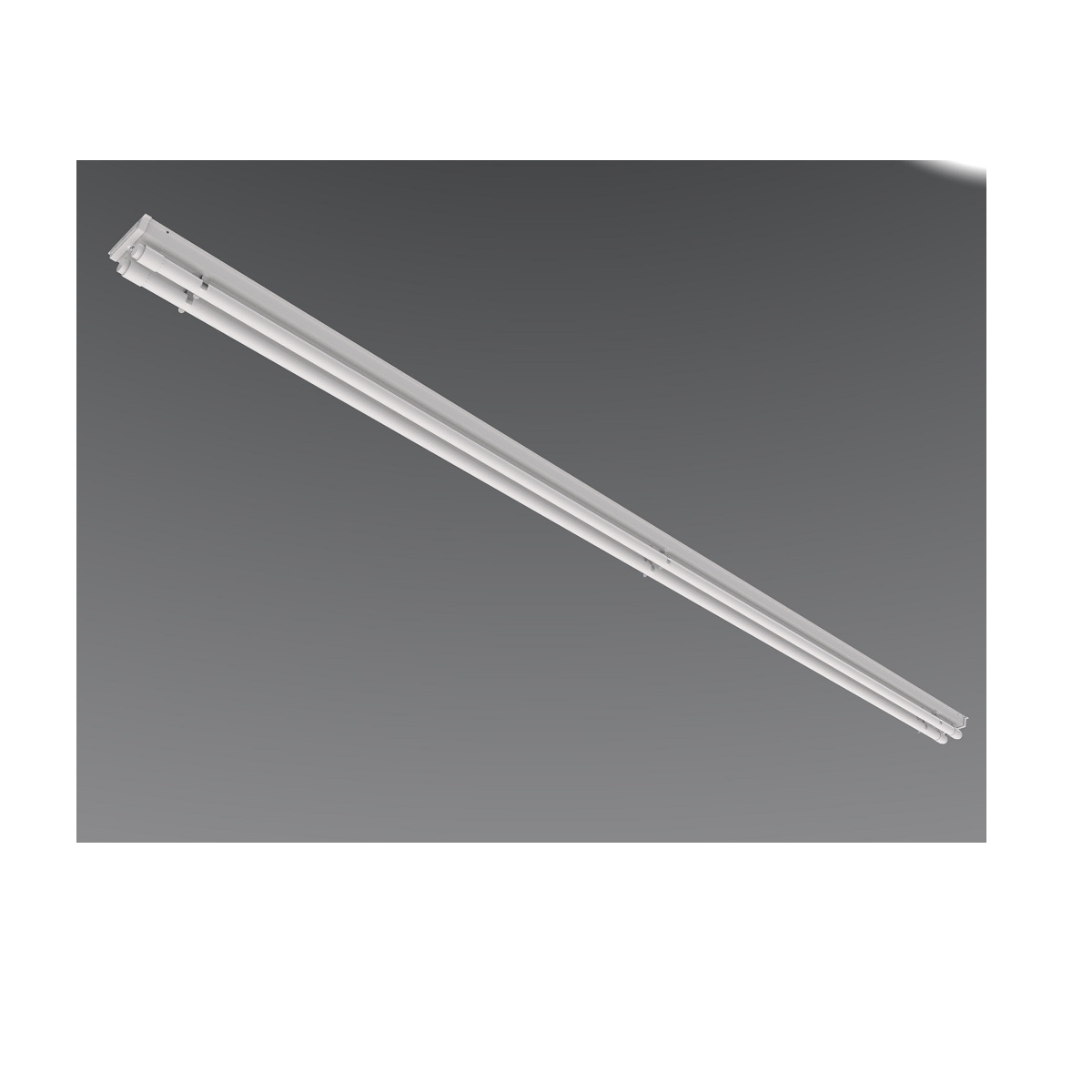 LUM SLIM BRANCA TUBO LED 2 X 40/65W LUMEPETRO