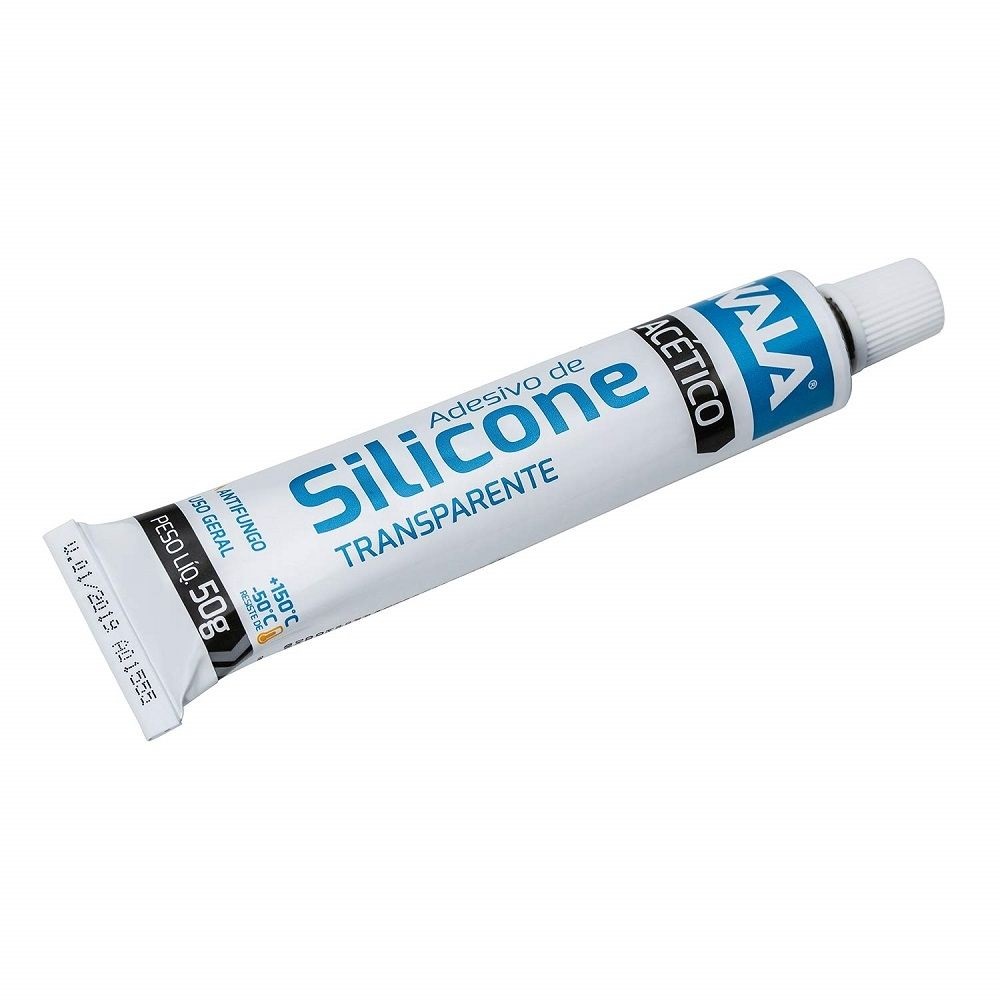 SILICONE  ACETICO BRANCO 50G S/BLISTER - KALA