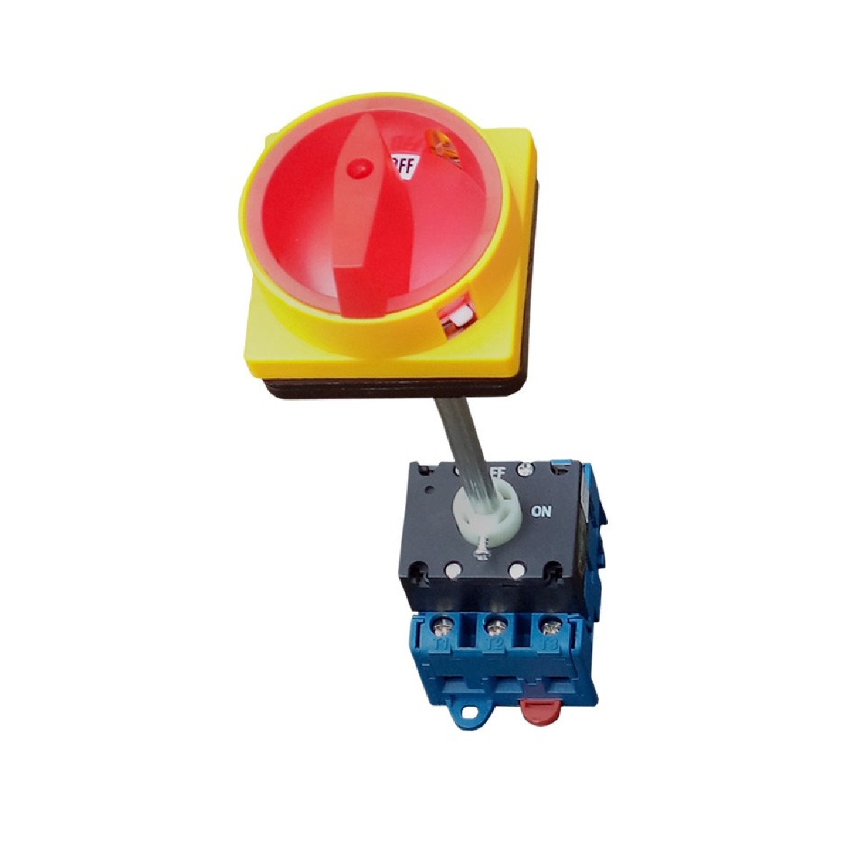 CHAVE SECC ROTATIVA C/HASTE P/PAINEL 80A 3 POLOS