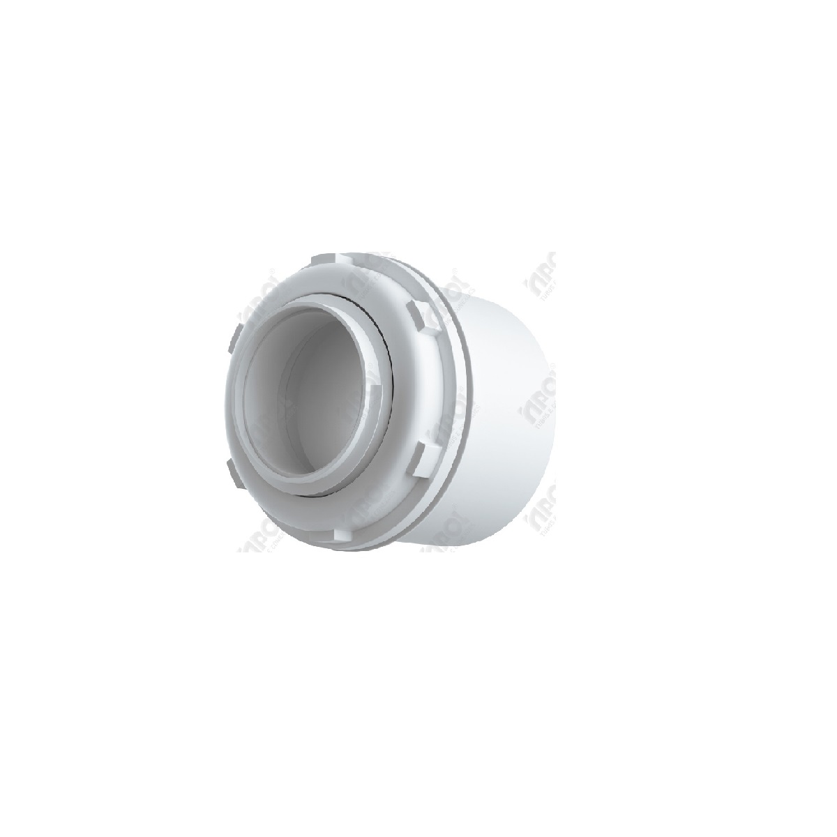 CONECTOR BOX RETO BRANCO 1.1/2 INPOL