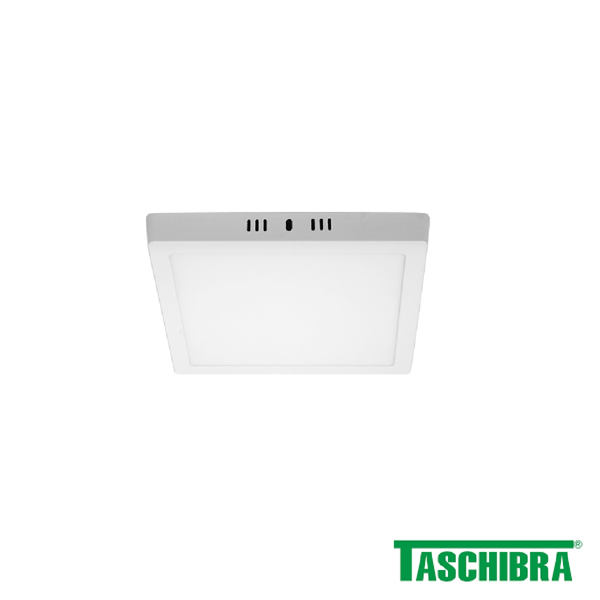 PLAFON LED QUADRADO 4000K 12W SOBREPOR TASCHIBRA