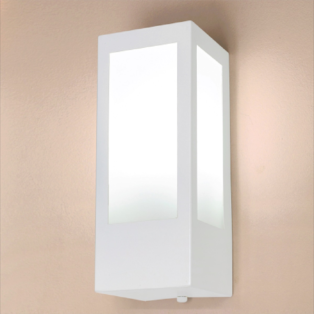 ARANDELA ALUM SUPREME 1XE27 RETANG BRANCA G-LIGHT