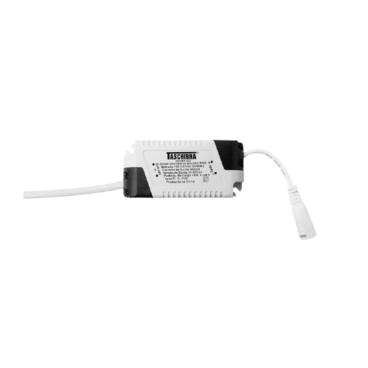 PLAFON LED DRIVER 12W AUTOVOLT TASCHIBRA