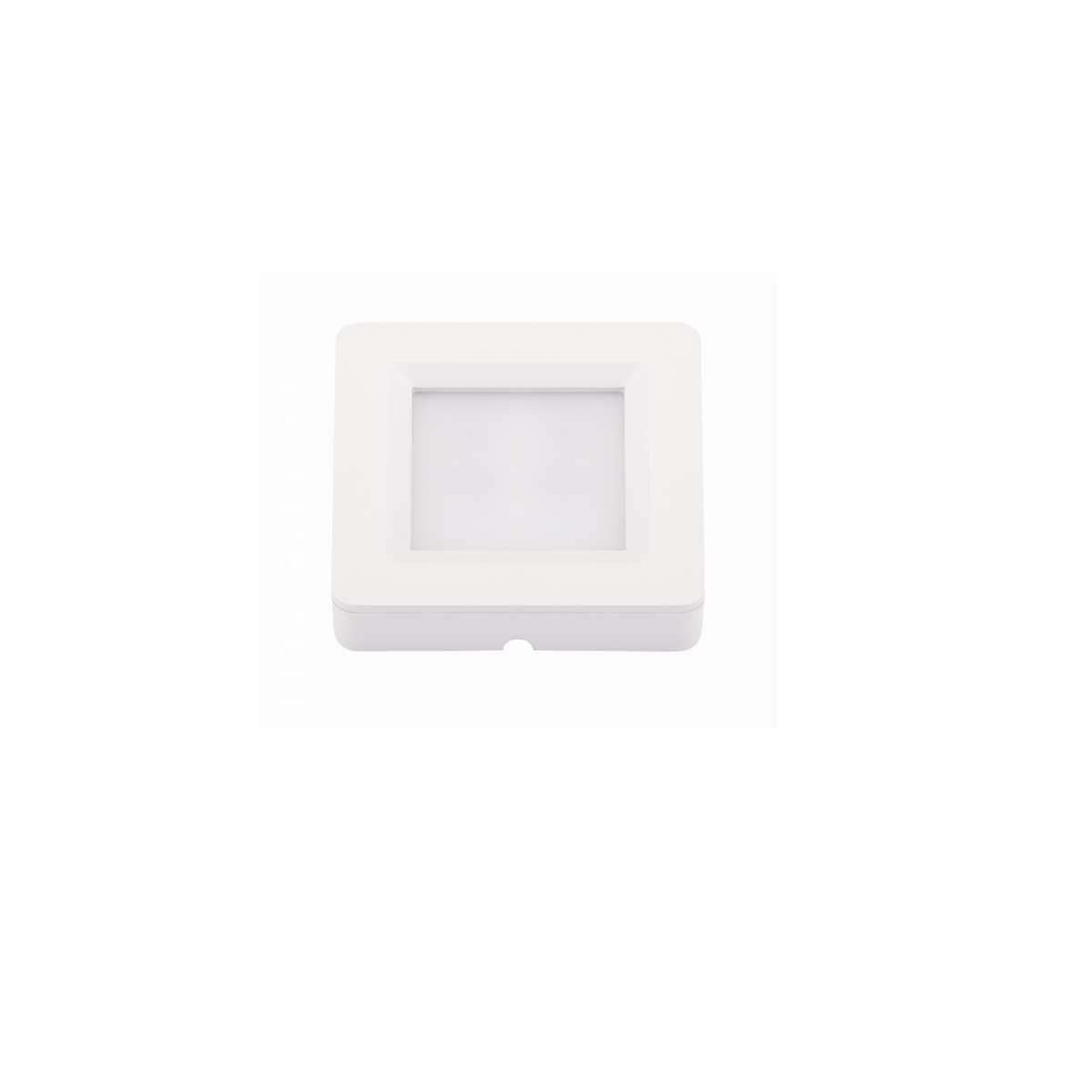 SPOT 2 EM 1 LED P/ MOVEIS QUADRADO BR 2W 3000K PIX