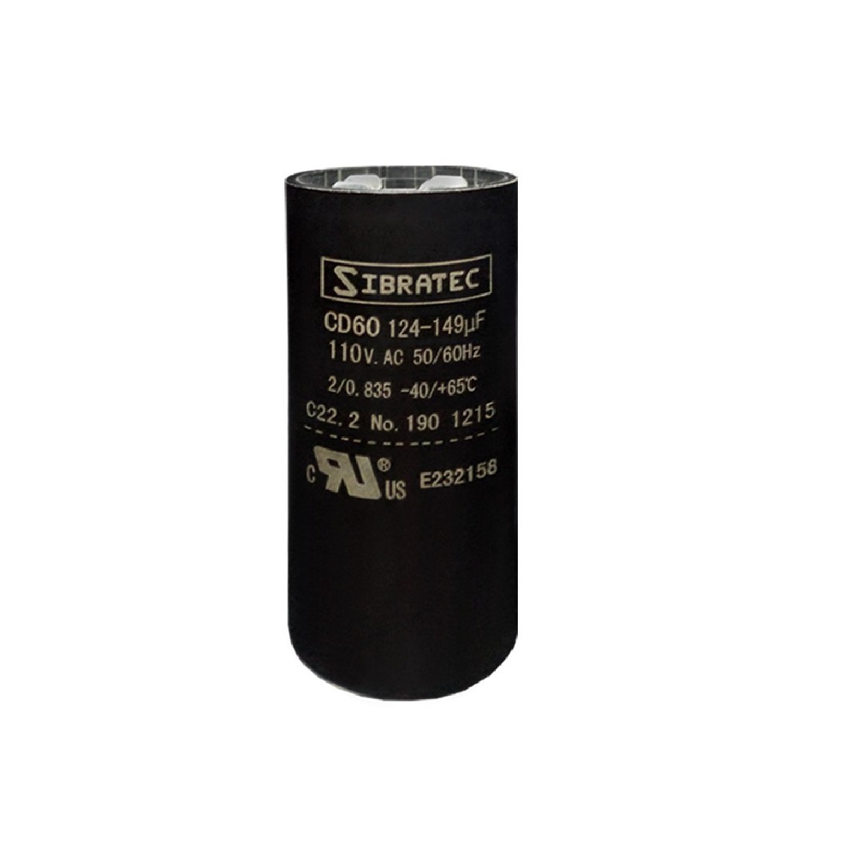 CAPACITOR ELETROLITICO 110V 130/156 MF