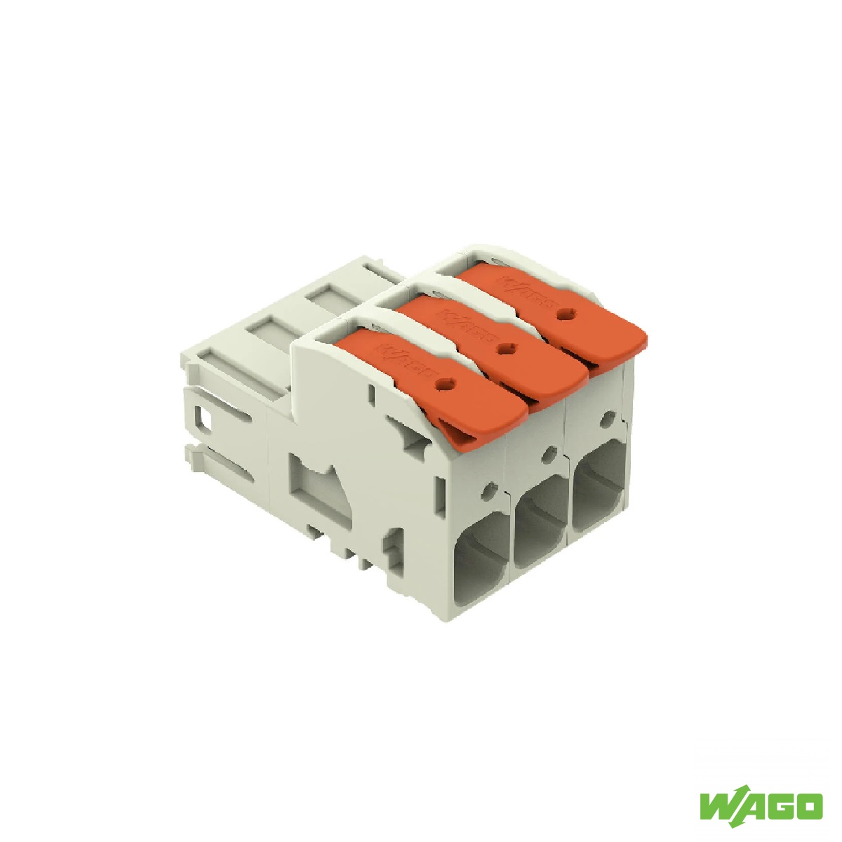 CONECTOR MACHO 4 CONEXAO EM PARALELO 0,75/25MM WAGO